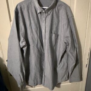 Men's Gray Dress Shirt